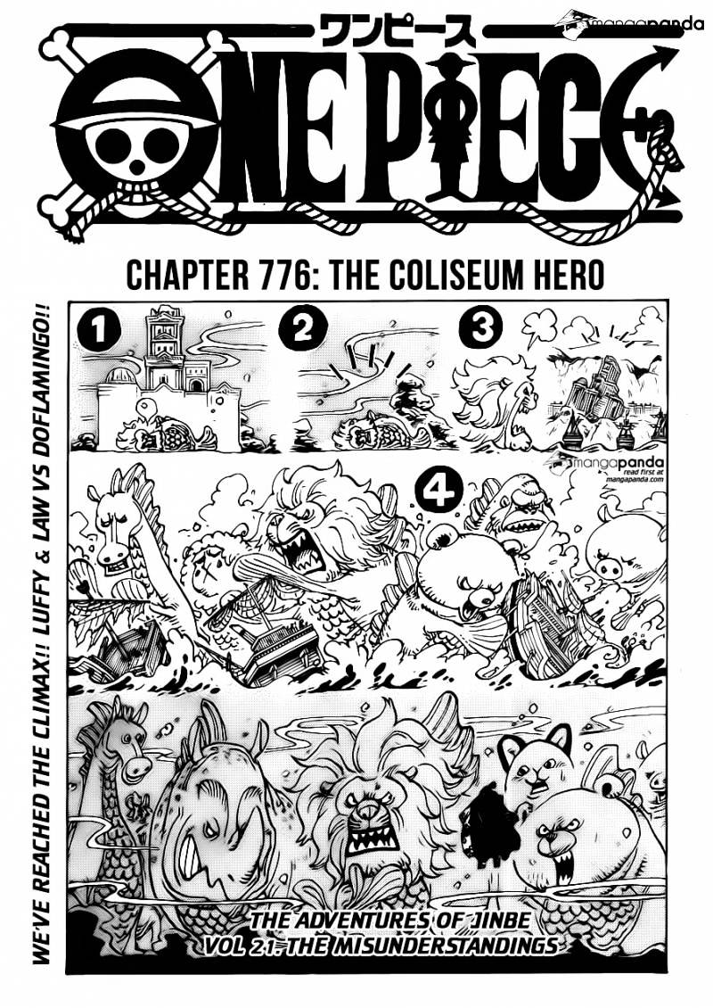 One Piece chapter 776 - page 1