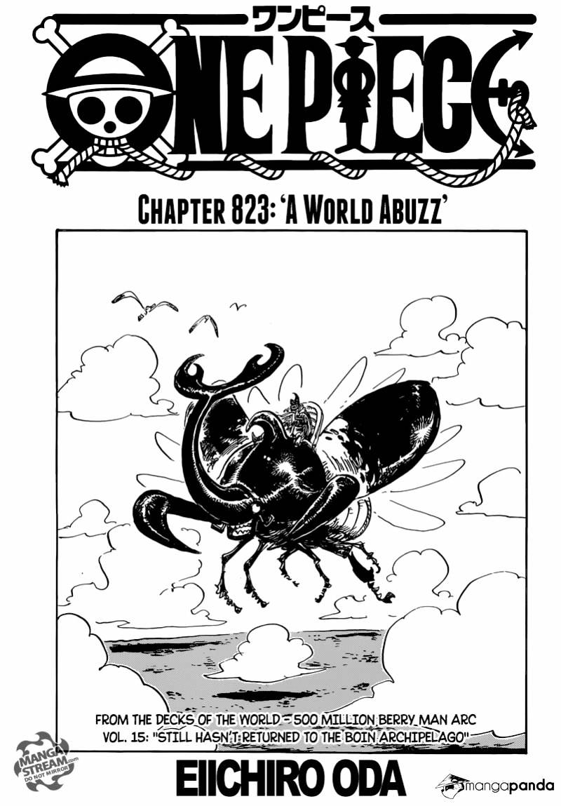 One Piece chapter 823 - page 1