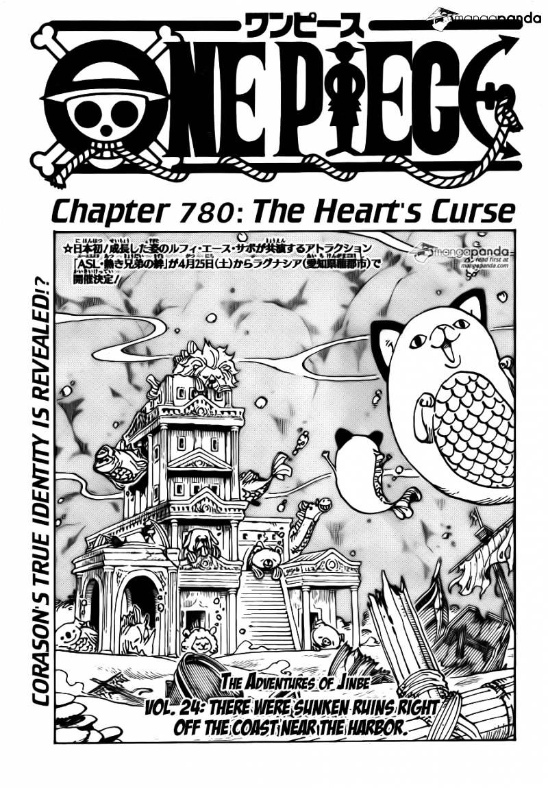 One Piece chapter 780 - page 1