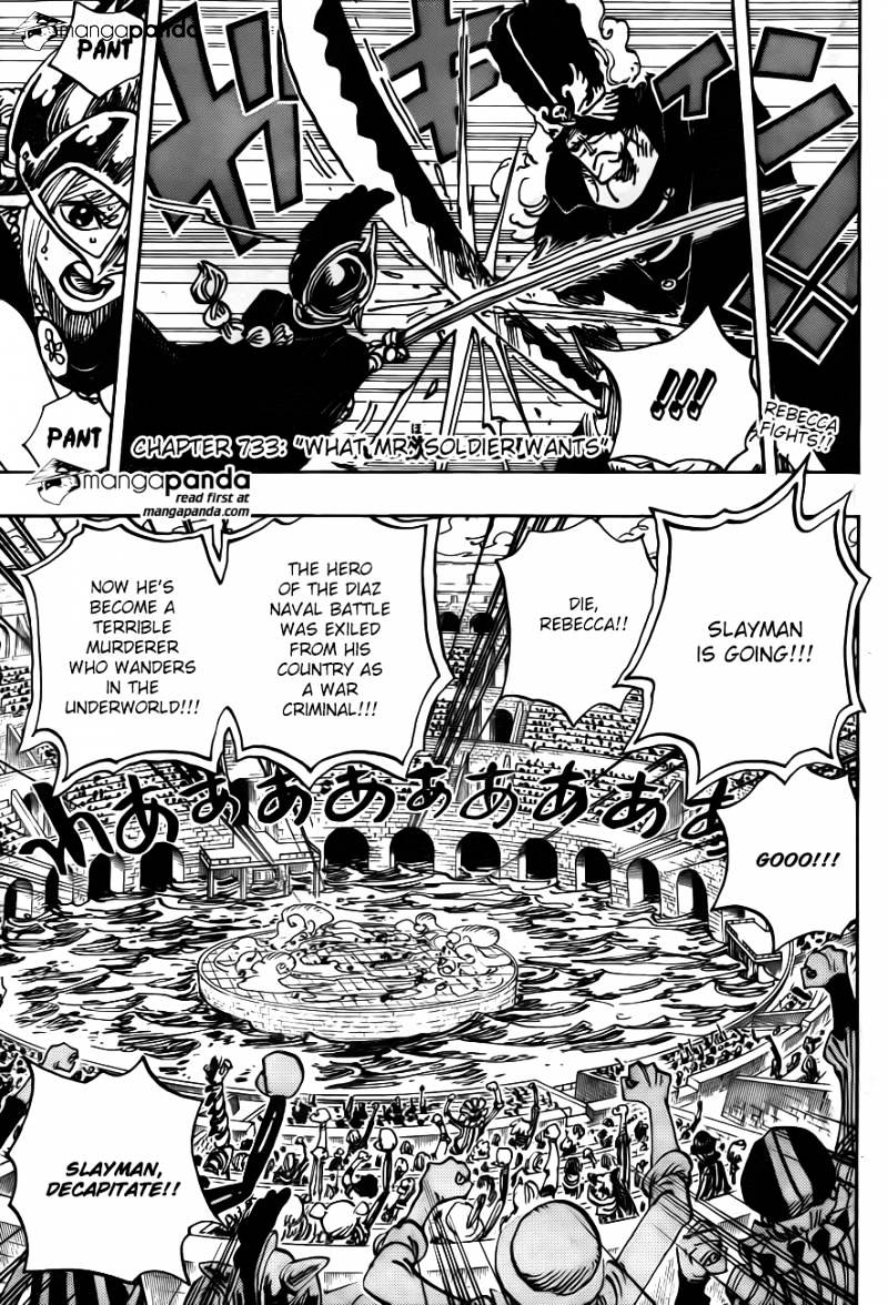 One Piece chapter 733 - page 2