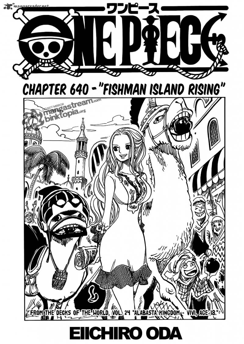 One Piece chapter 640 - page 1