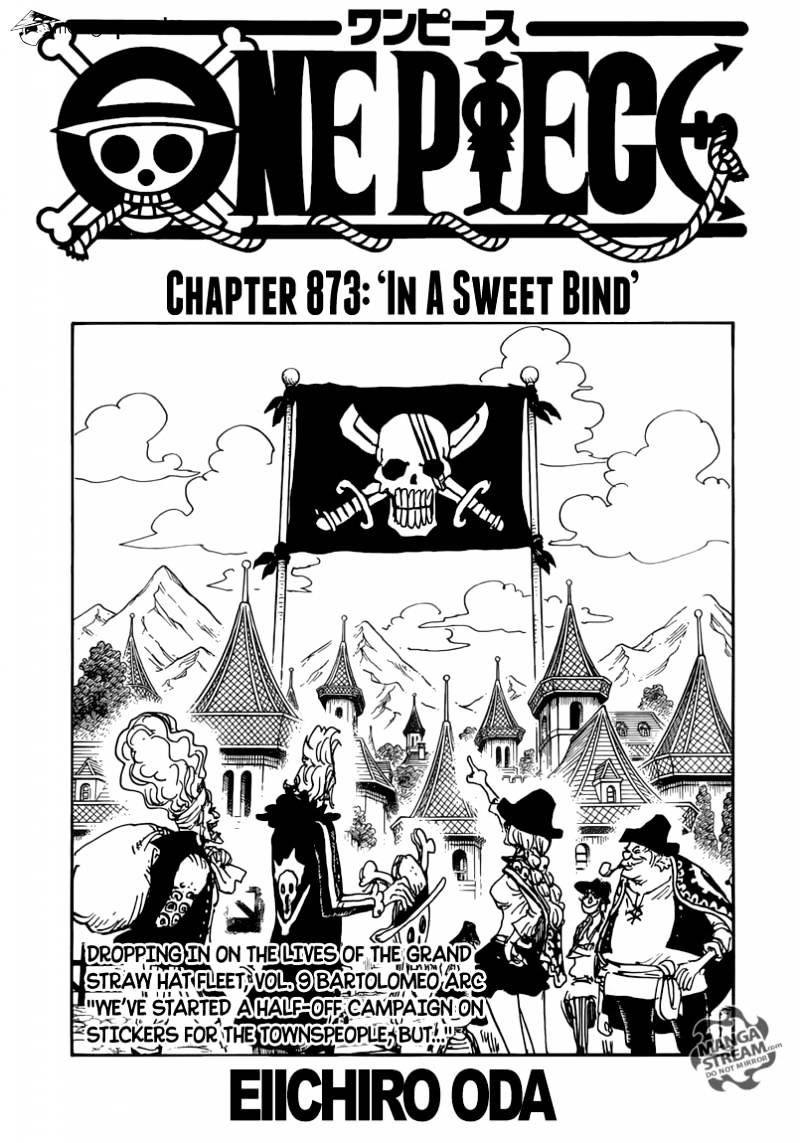 One Piece chapter 873 - page 1