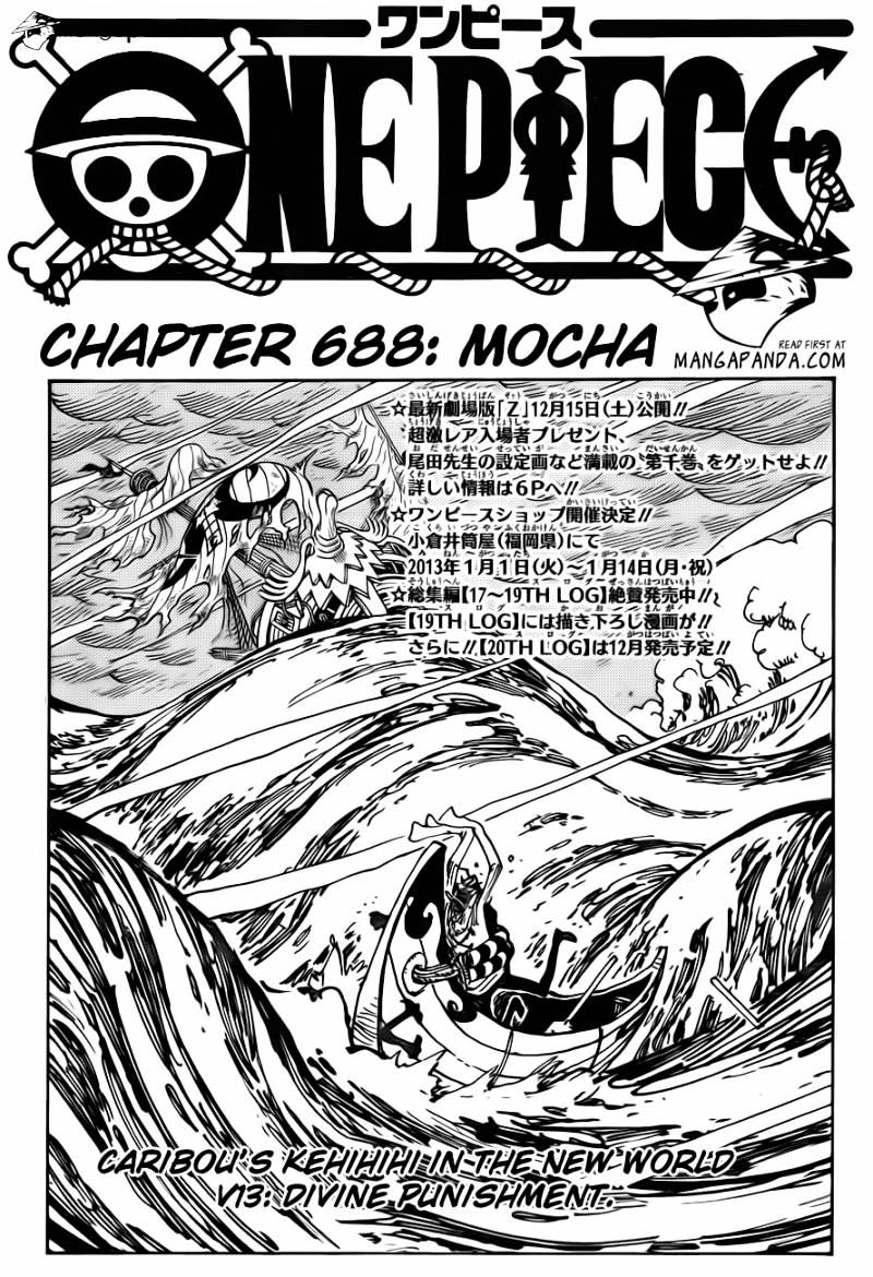 One Piece chapter 688 - page 3