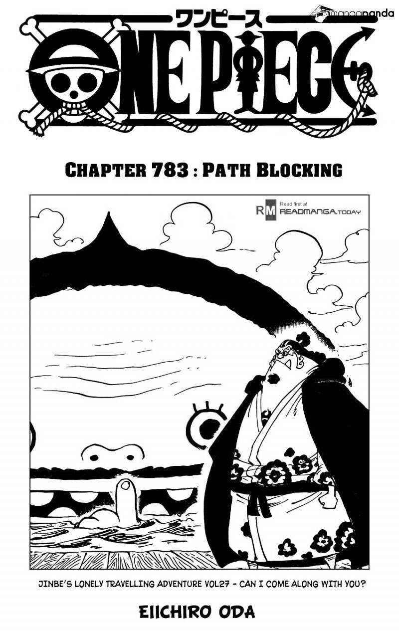 One Piece chapter 783 - page 1