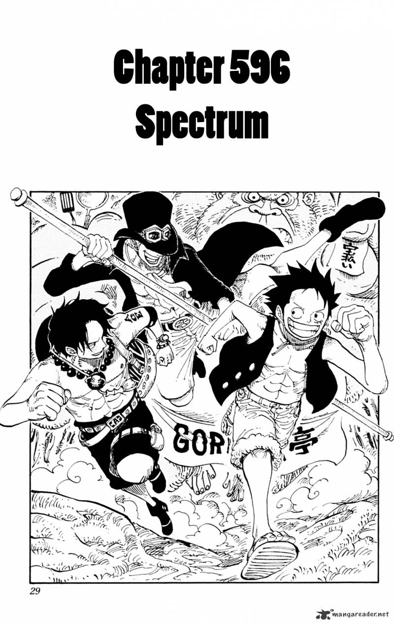 One Piece chapter 596 - page 1