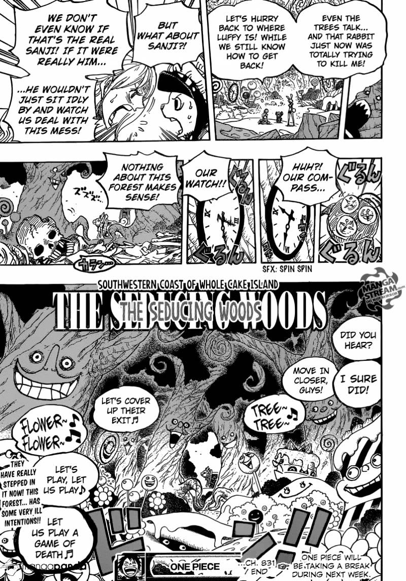 One Piece chapter 831 - page 19