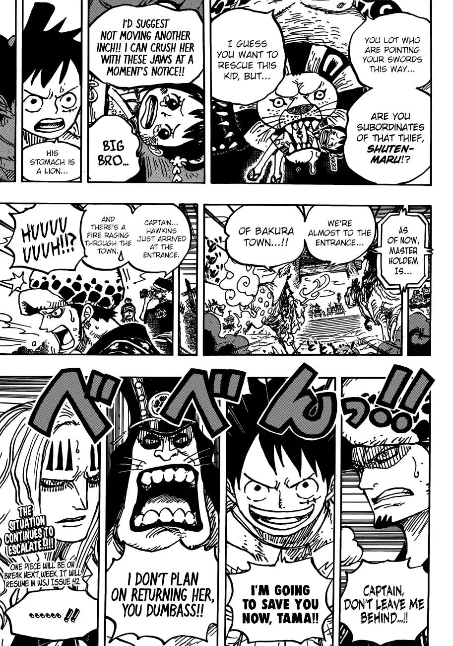 One Piece chapter 916 - page 19