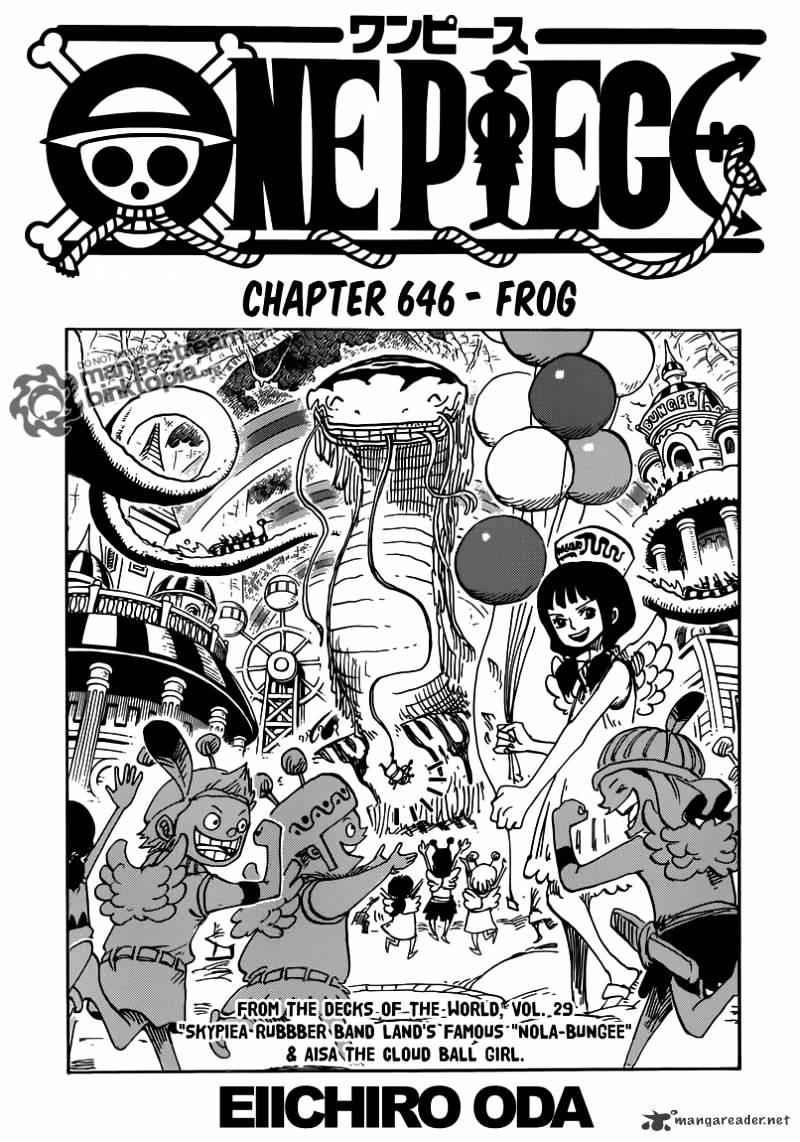 One Piece chapter 646 - page 1