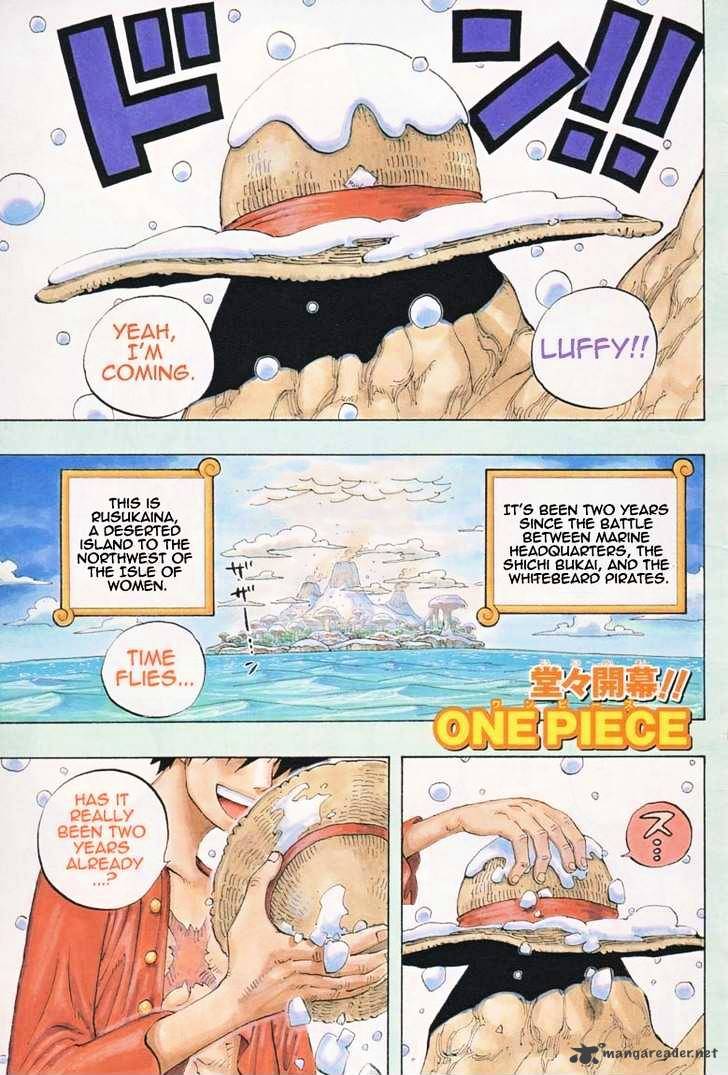 One Piece chapter 598 - page 2