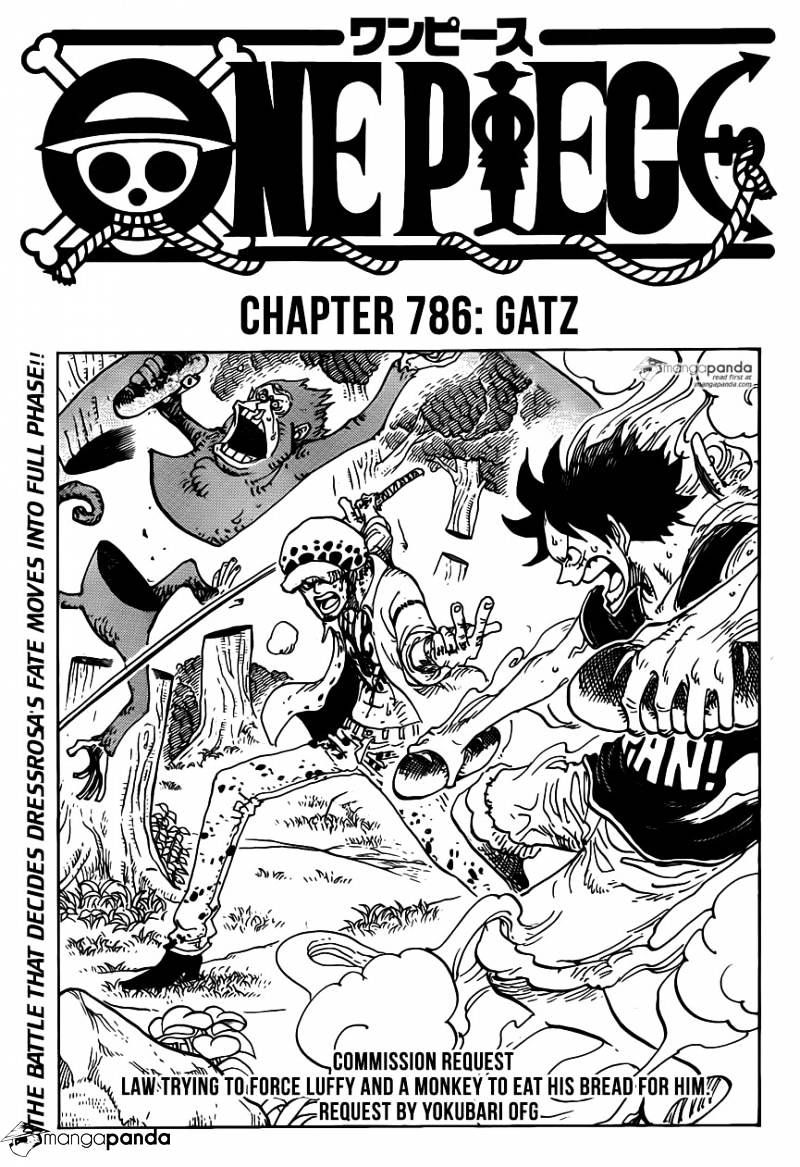 One Piece chapter 786 - page 1