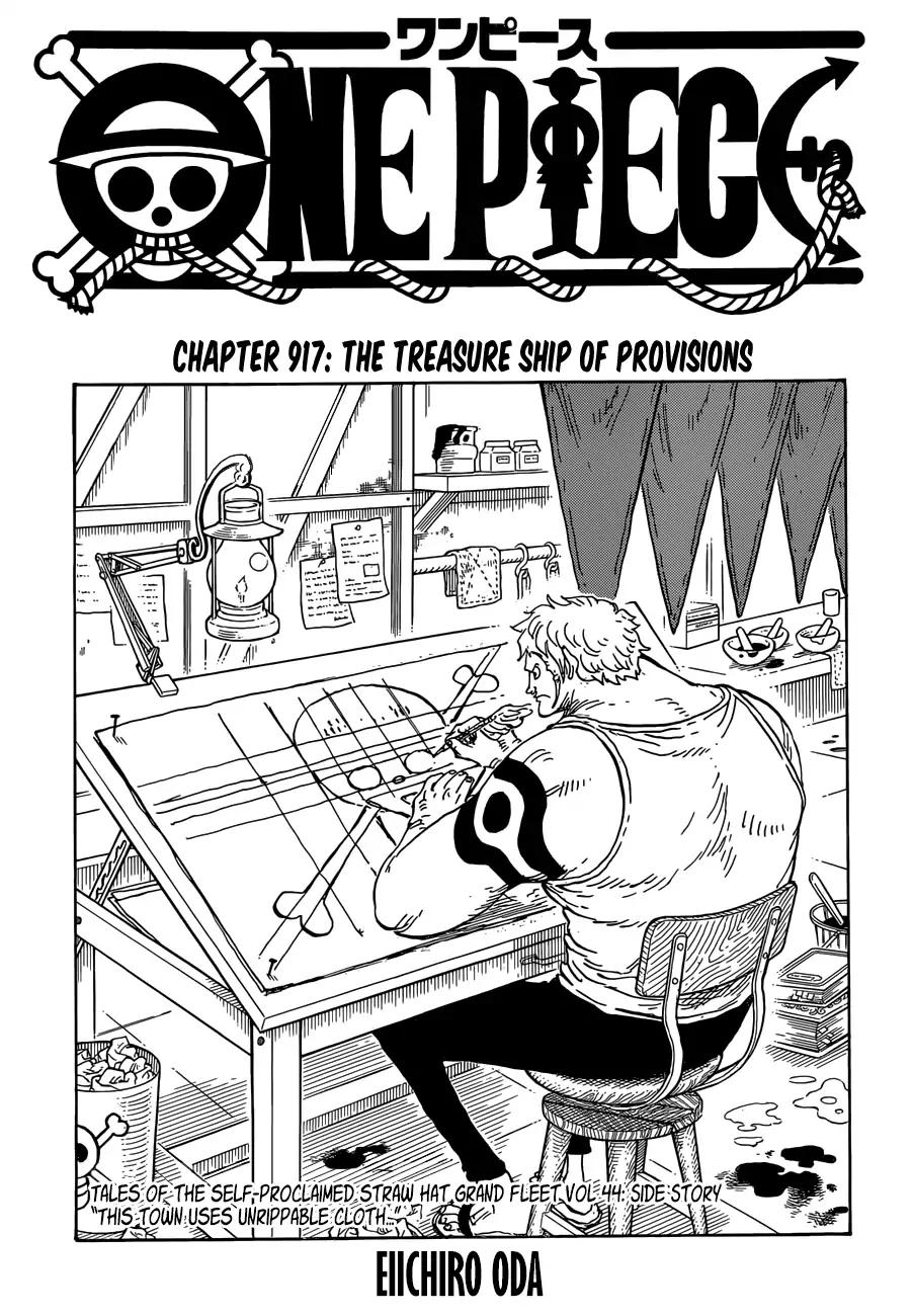 One Piece chapter 917 - page 1