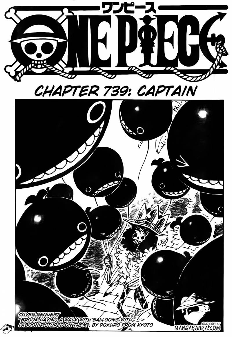 One Piece chapter 739 - page 3