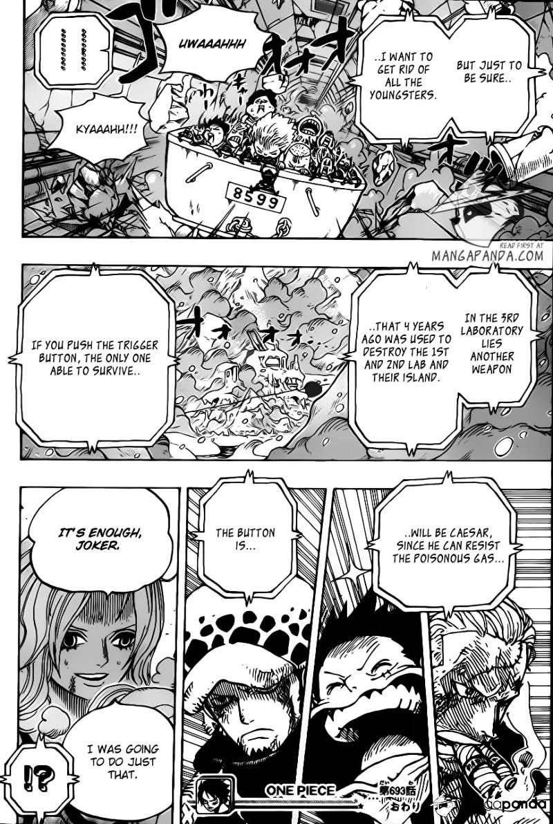 One Piece chapter 693 - page 18