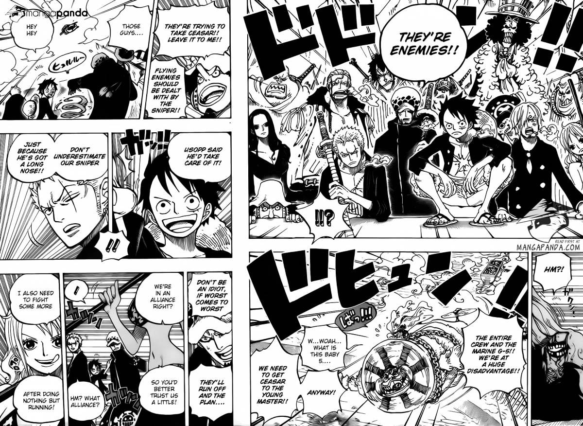 One Piece chapter 695 - page 11