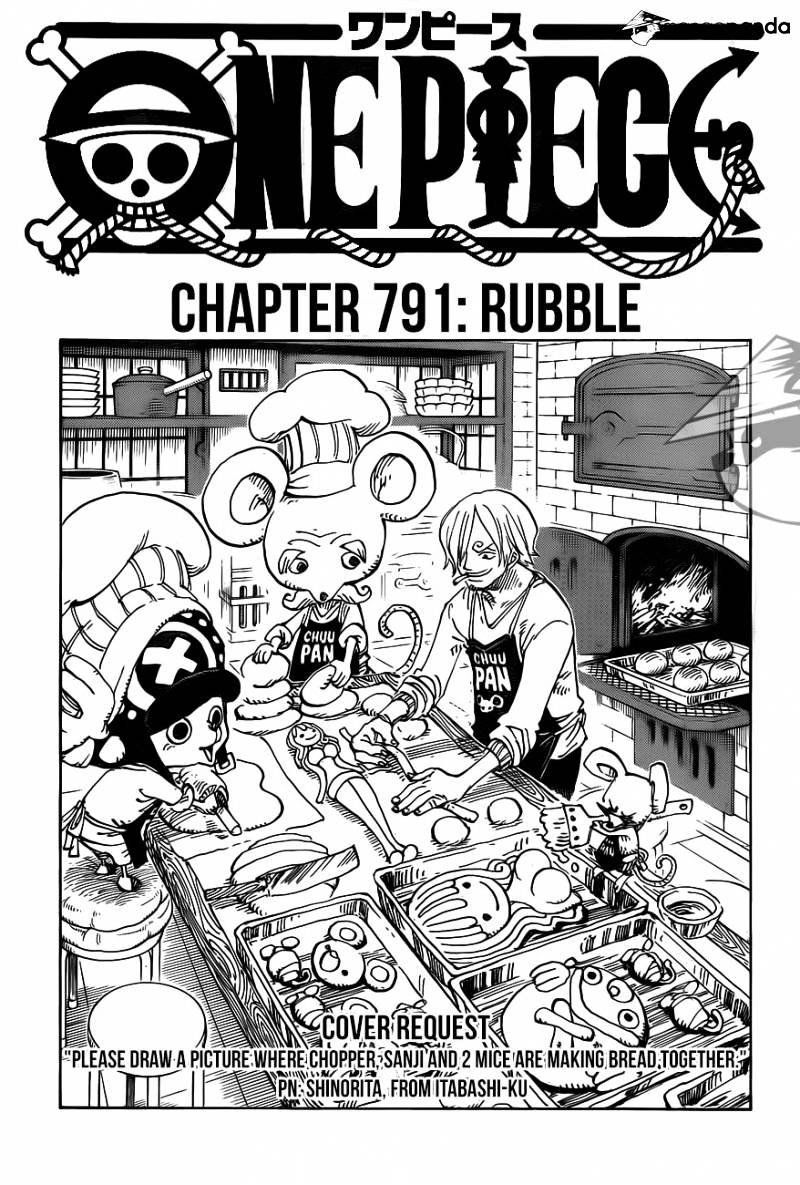 One Piece chapter 791 - page 1