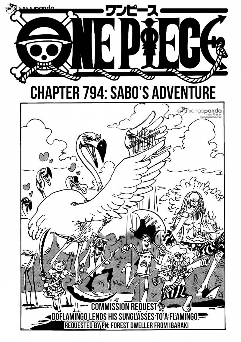 One Piece chapter 794 - page 1