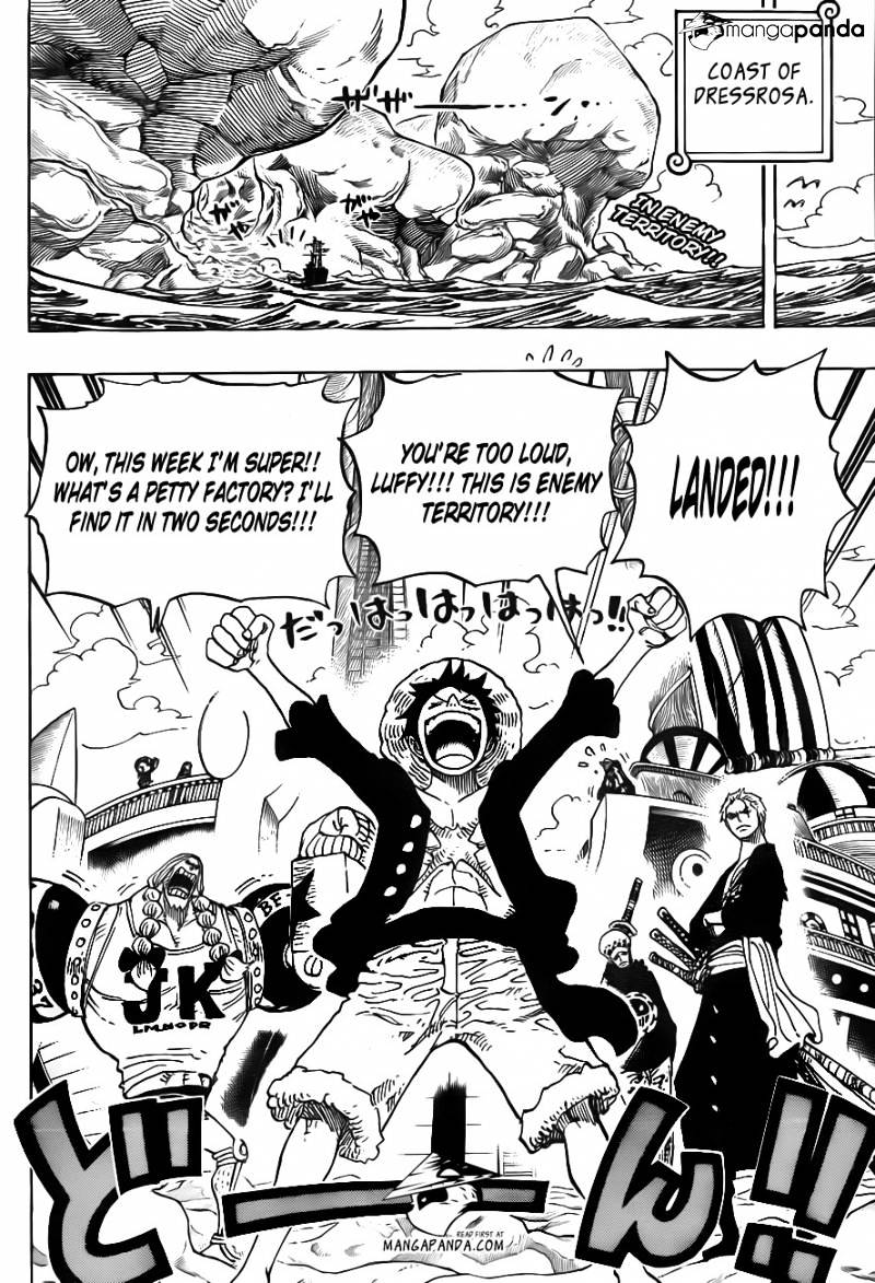 One Piece chapter 701 - page 4