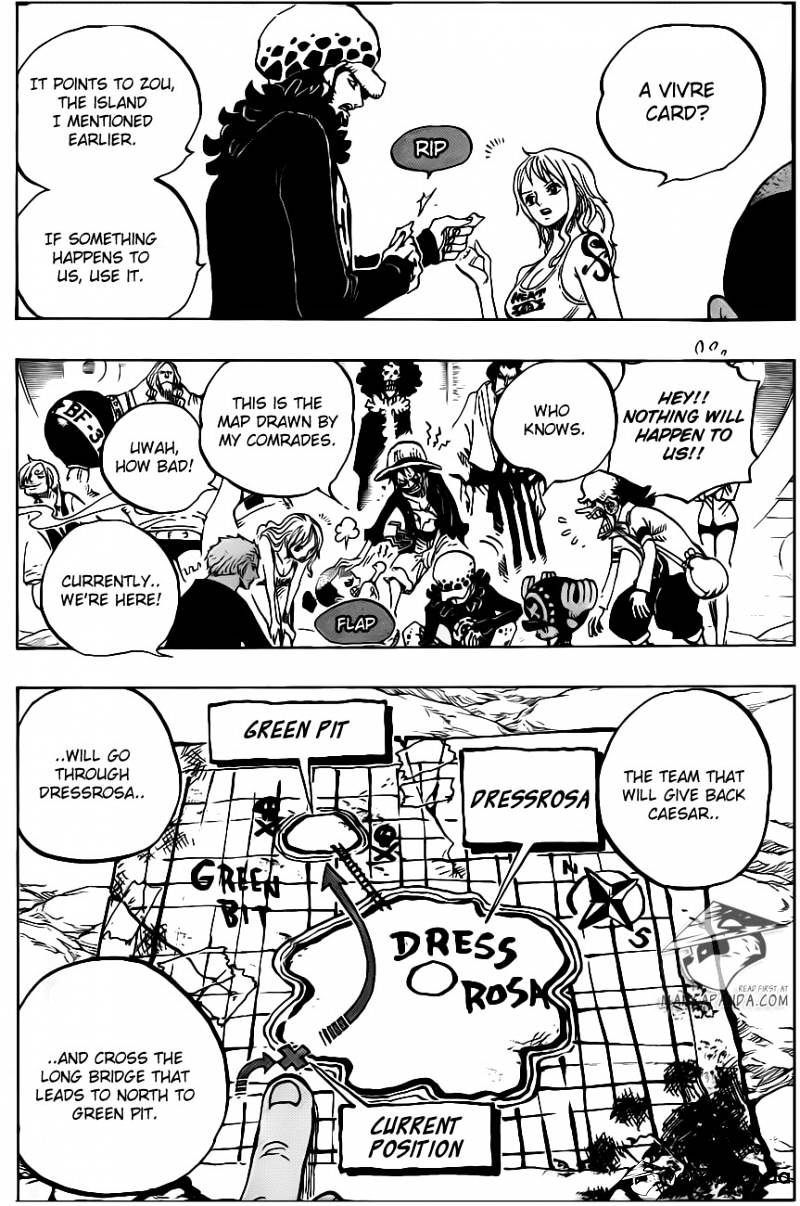 One Piece chapter 701 - page 8