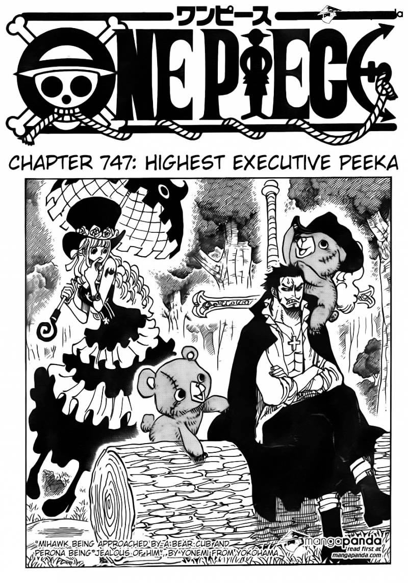 One Piece chapter 747 - page 3