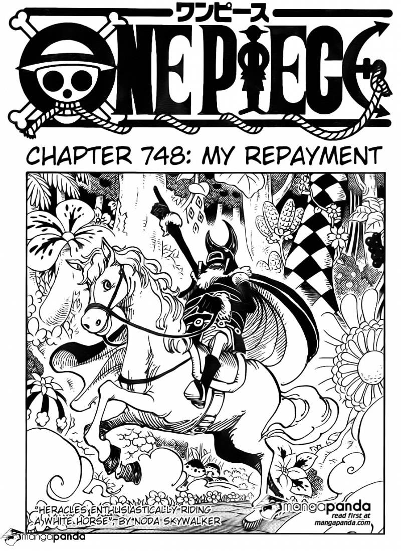 One Piece chapter 748 - page 3