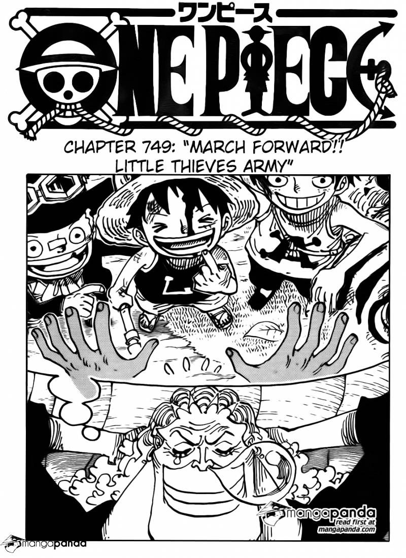 One Piece chapter 749 - page 1