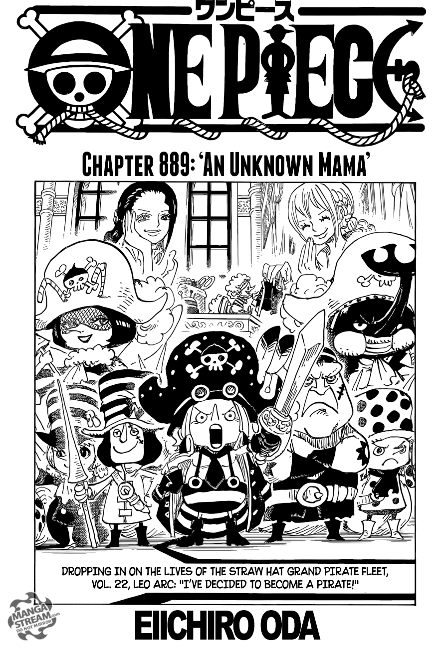 One Piece chapter 889 - page 1