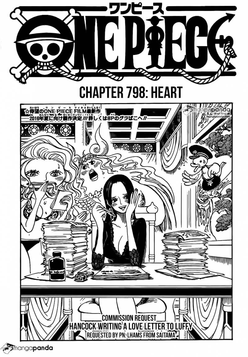 One Piece chapter 798 - page 1