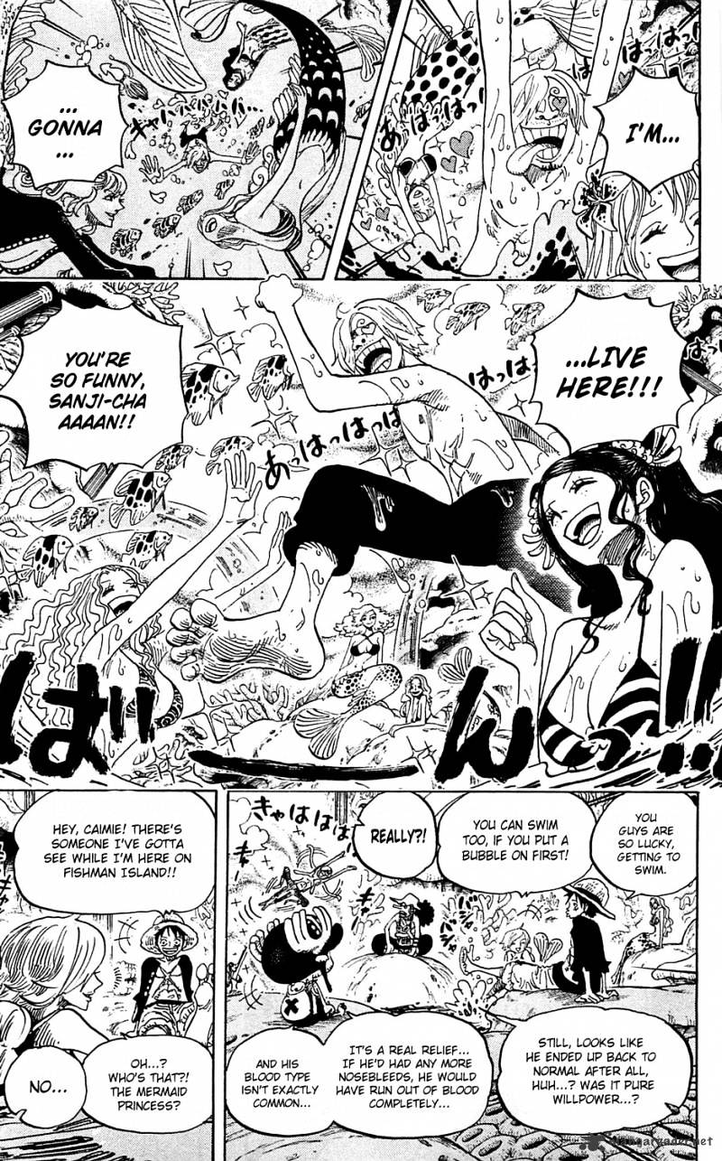 One Piece chapter 609 - page 4