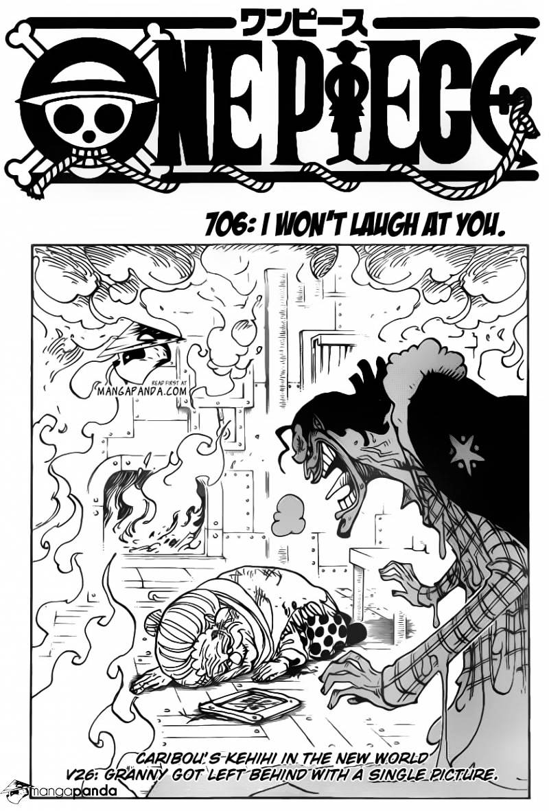 One Piece chapter 706 - page 3