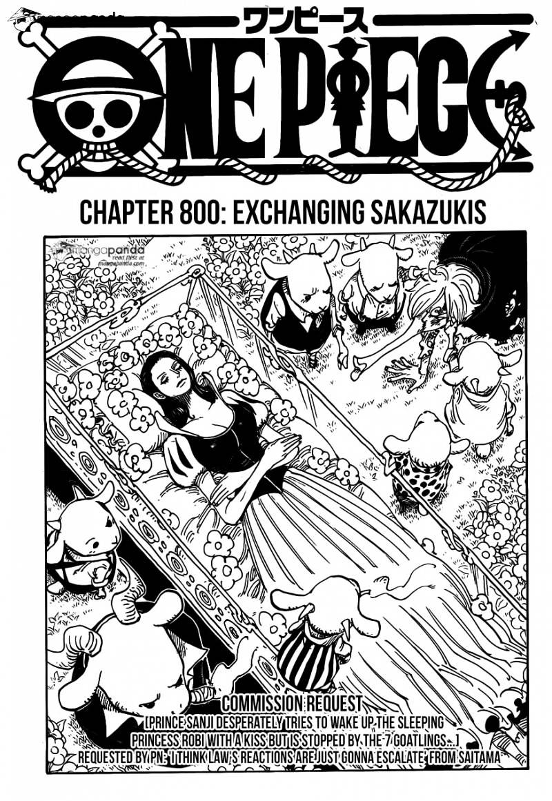 One Piece chapter 800 - page 1