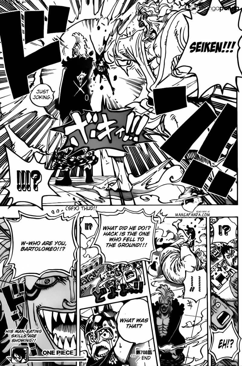 One Piece chapter 708 - page 17