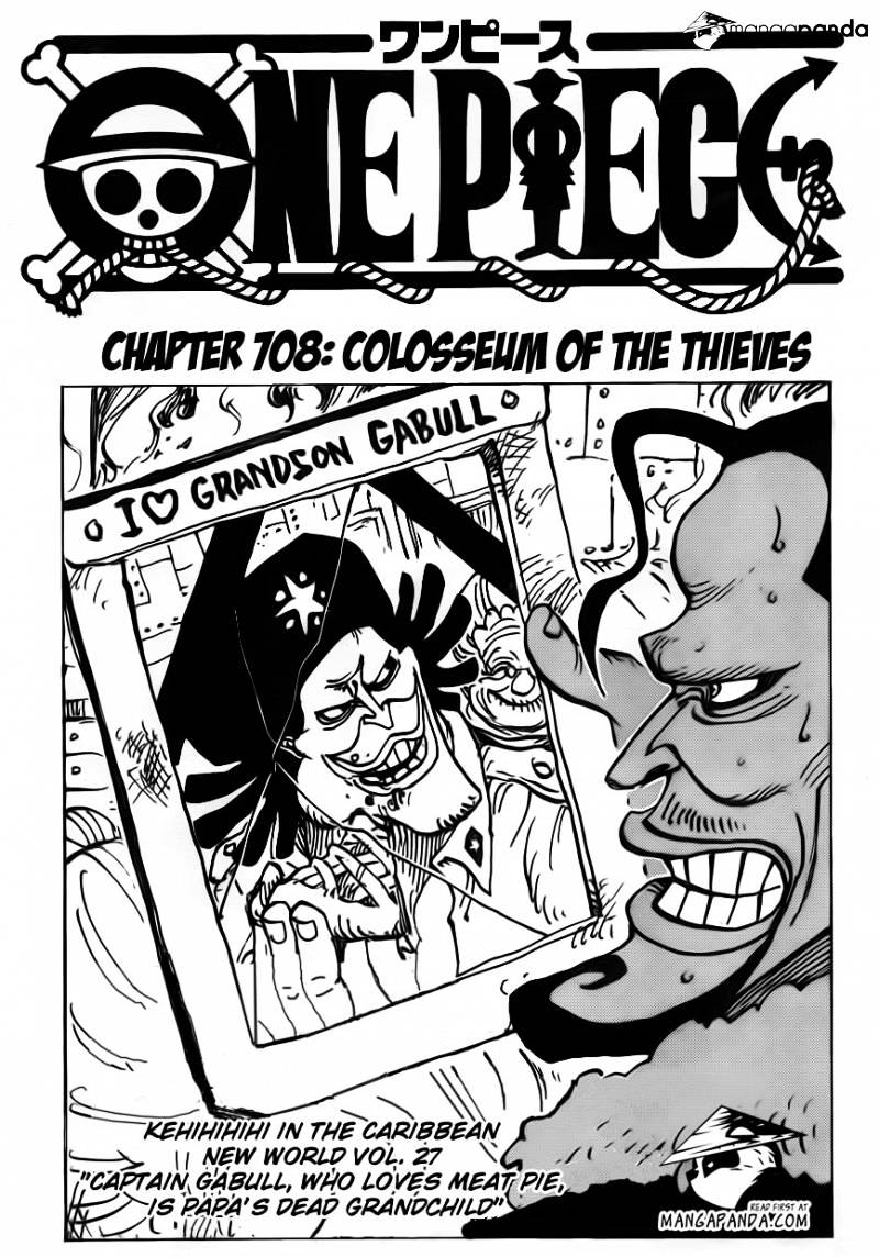 One Piece chapter 708 - page 3