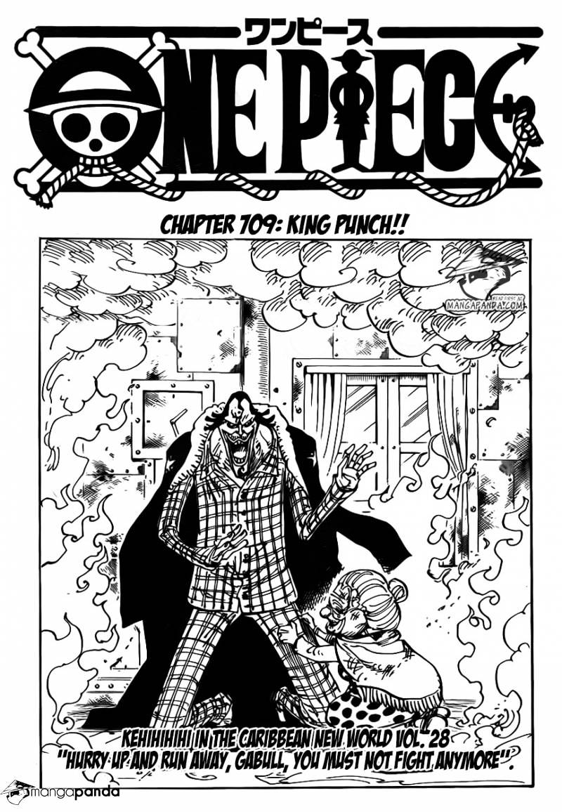 One Piece chapter 709 - page 3