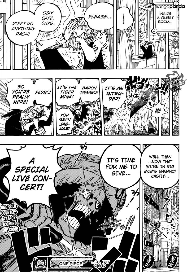 One Piece chapter 847 - page 19