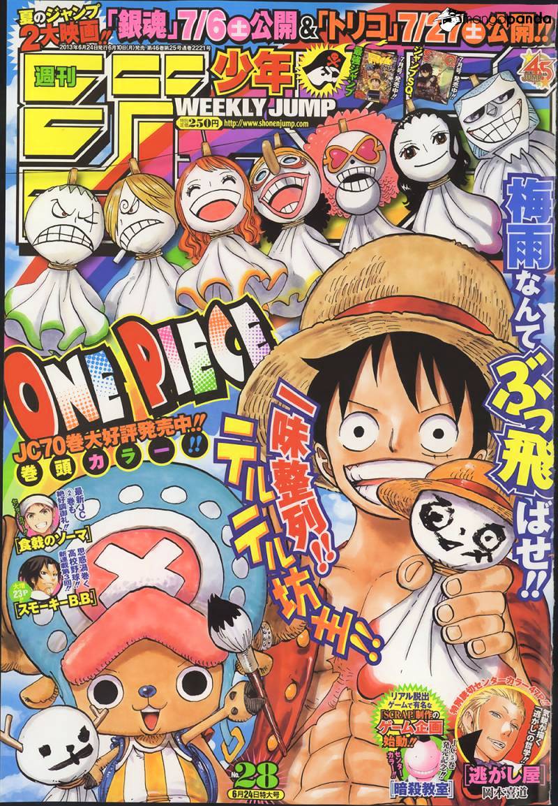 One Piece chapter 710 - page 1