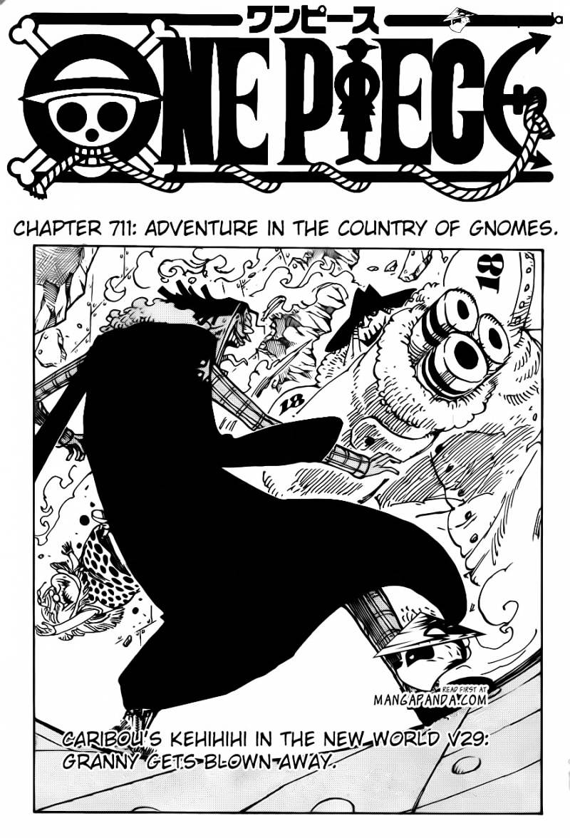 One Piece chapter 711 - page 3