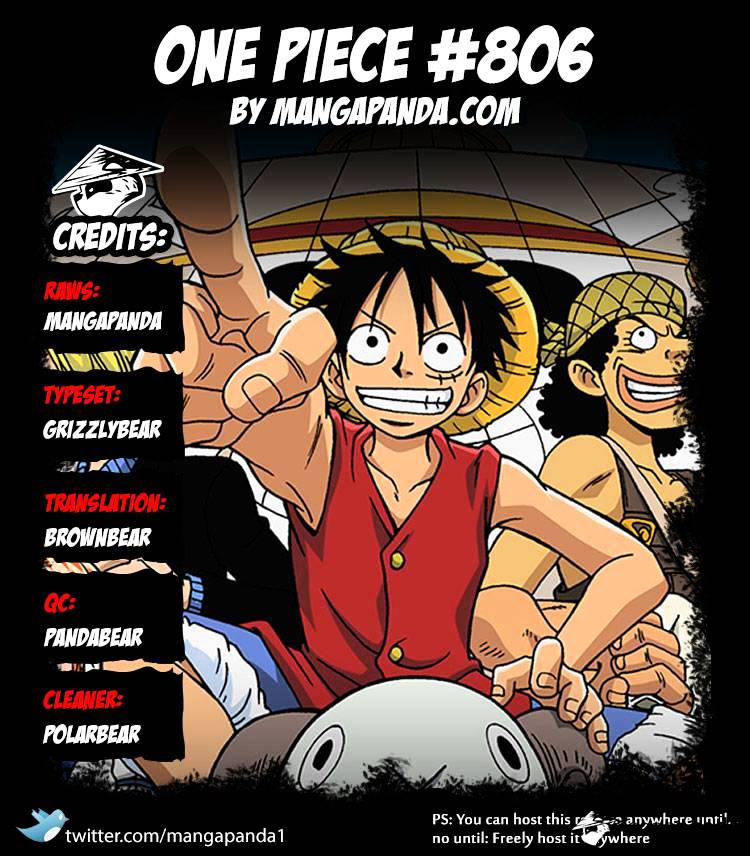 One Piece chapter 806 - page 17