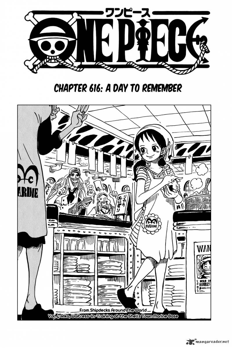 One Piece chapter 616 - page 1