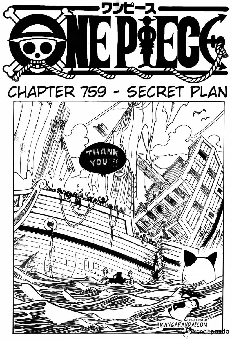 One Piece chapter 759 - page 2