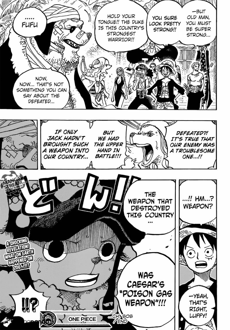 One Piece chapter 808 - page 18