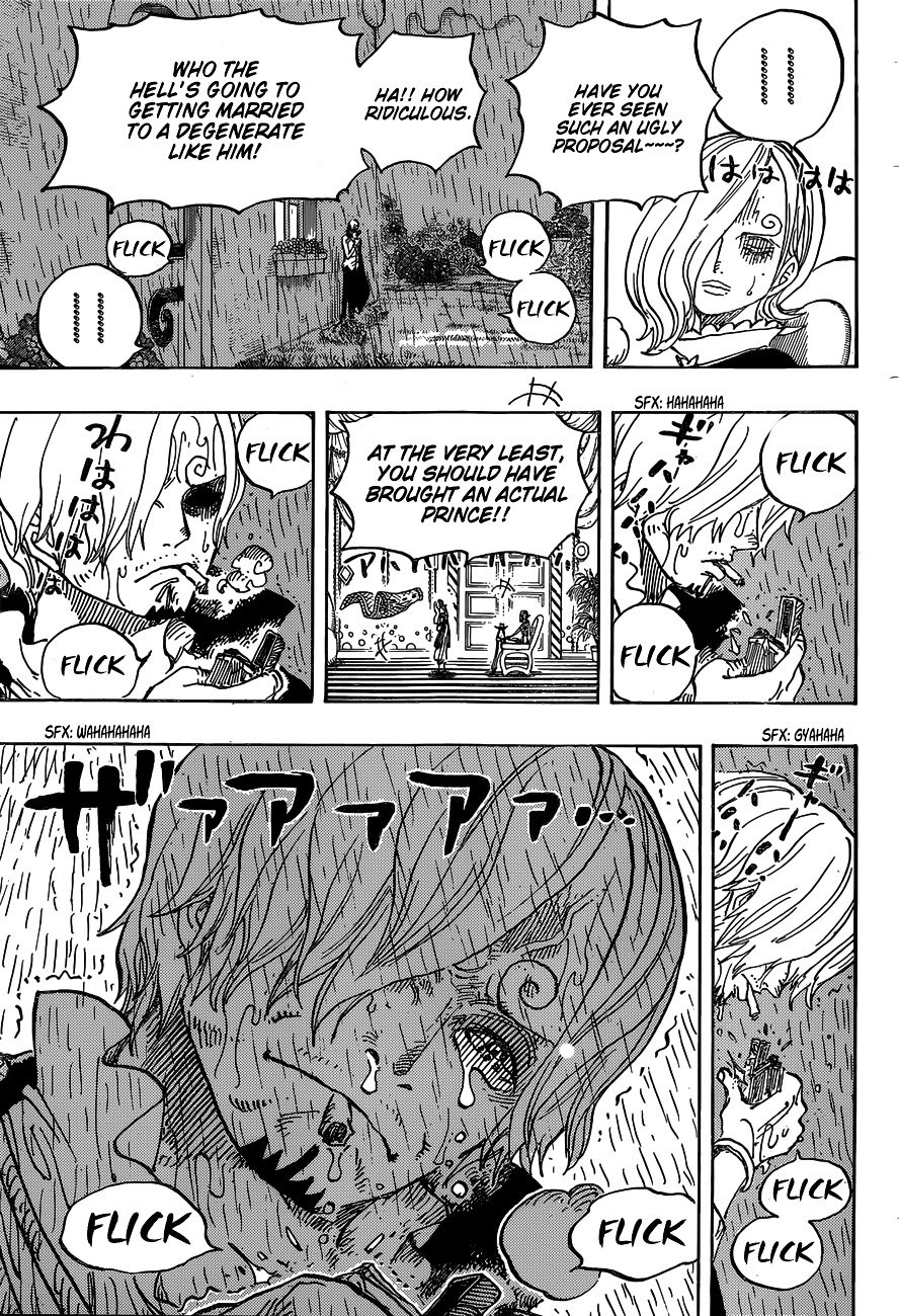 One Piece chapter 851 v2 - page 9