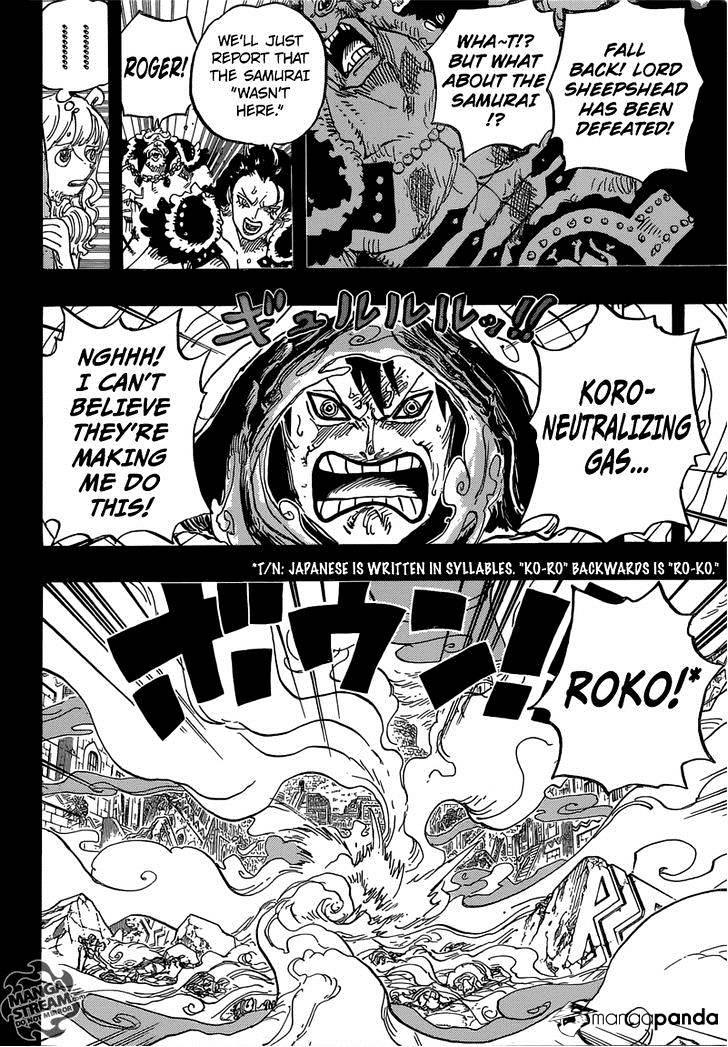 One Piece chapter 811 v2 - page 7