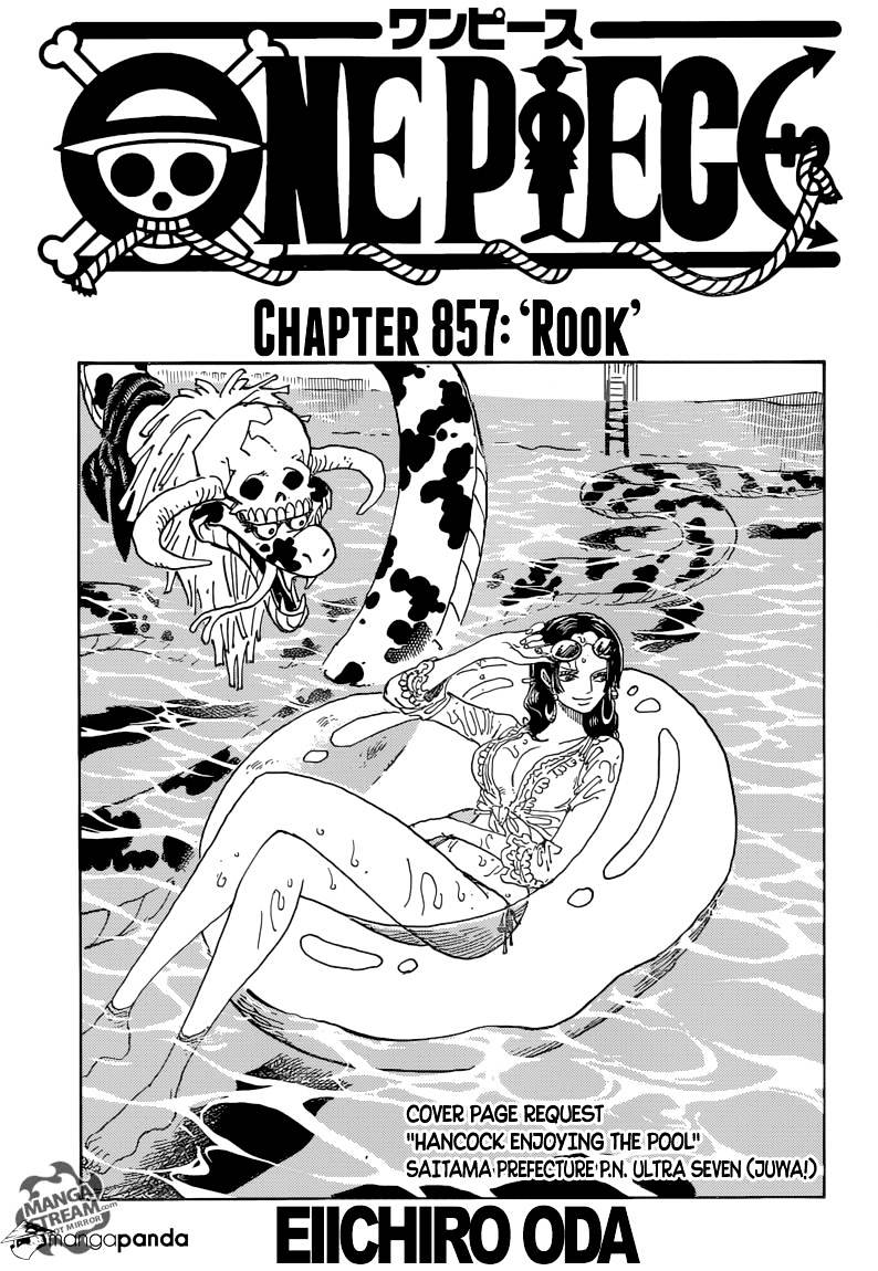 One Piece chapter 857 - page 1