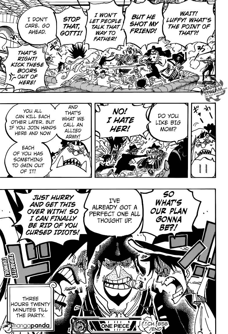 One Piece chapter 858 - page 17