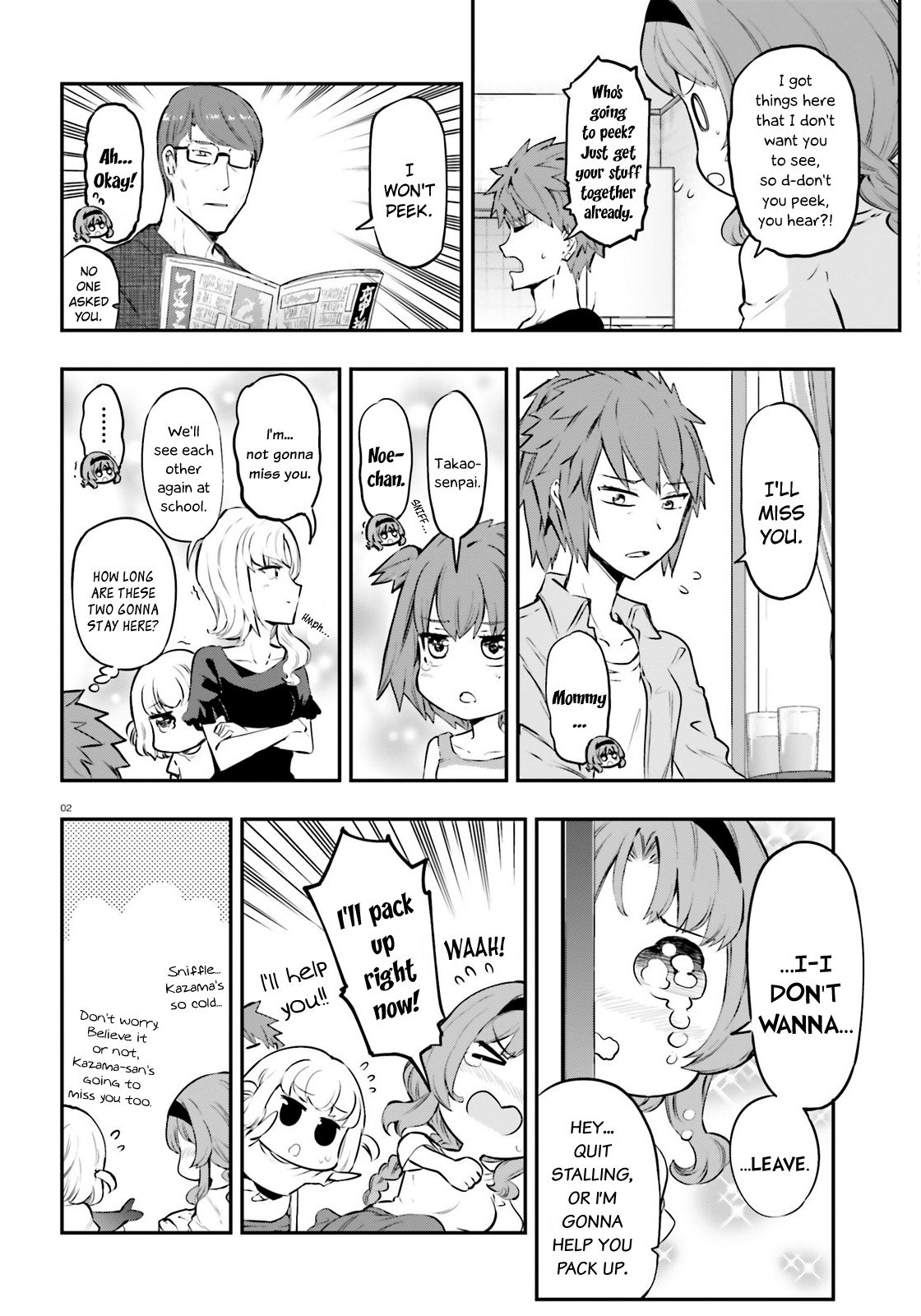 D-Frag! chapter 120 - page 2