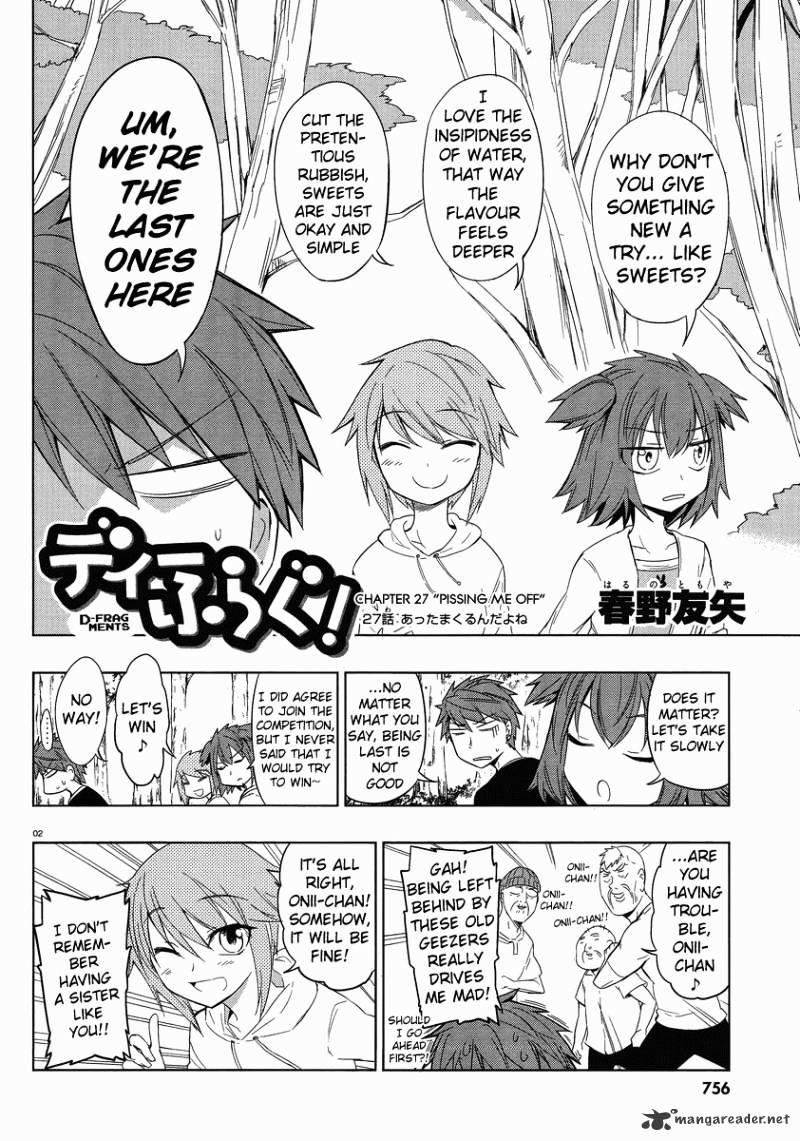 D-Frag! chapter 27 - page 2