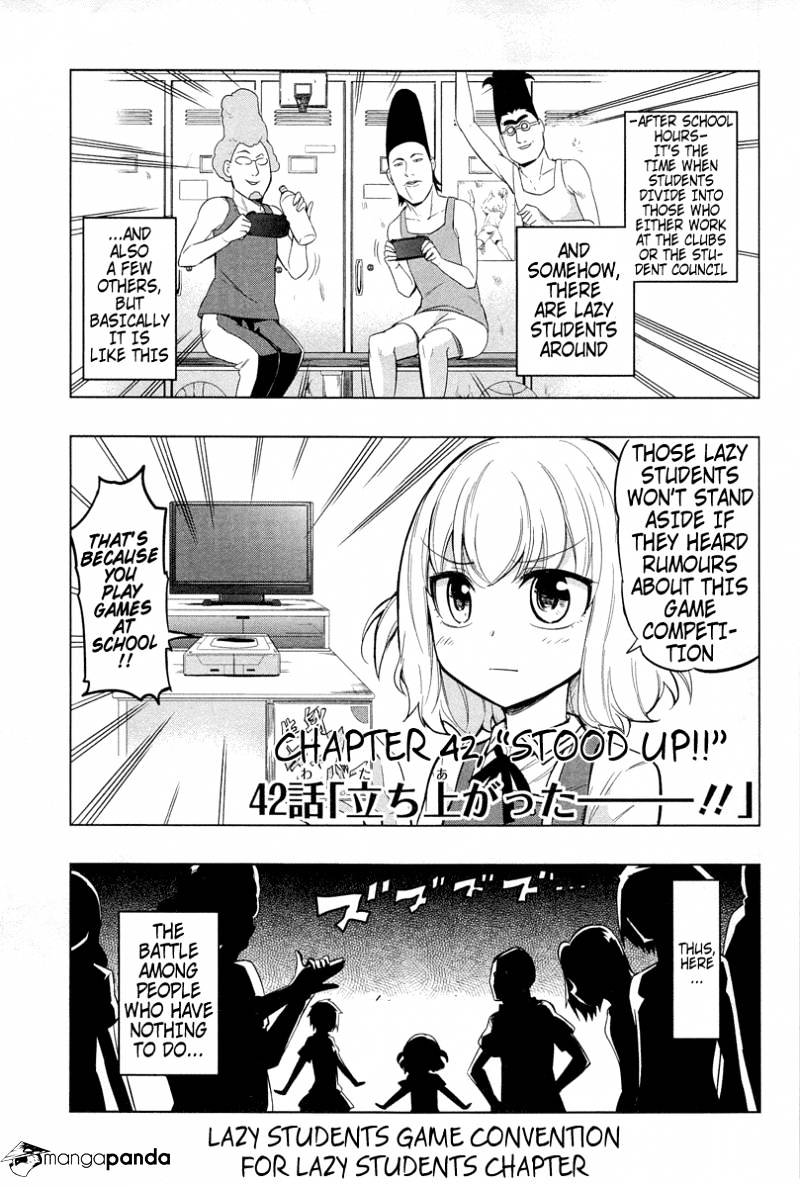 D-Frag! chapter 42 - page 1