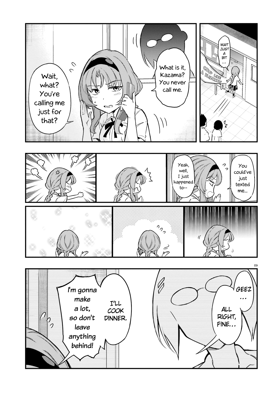 D-Frag! chapter 103 - page 9