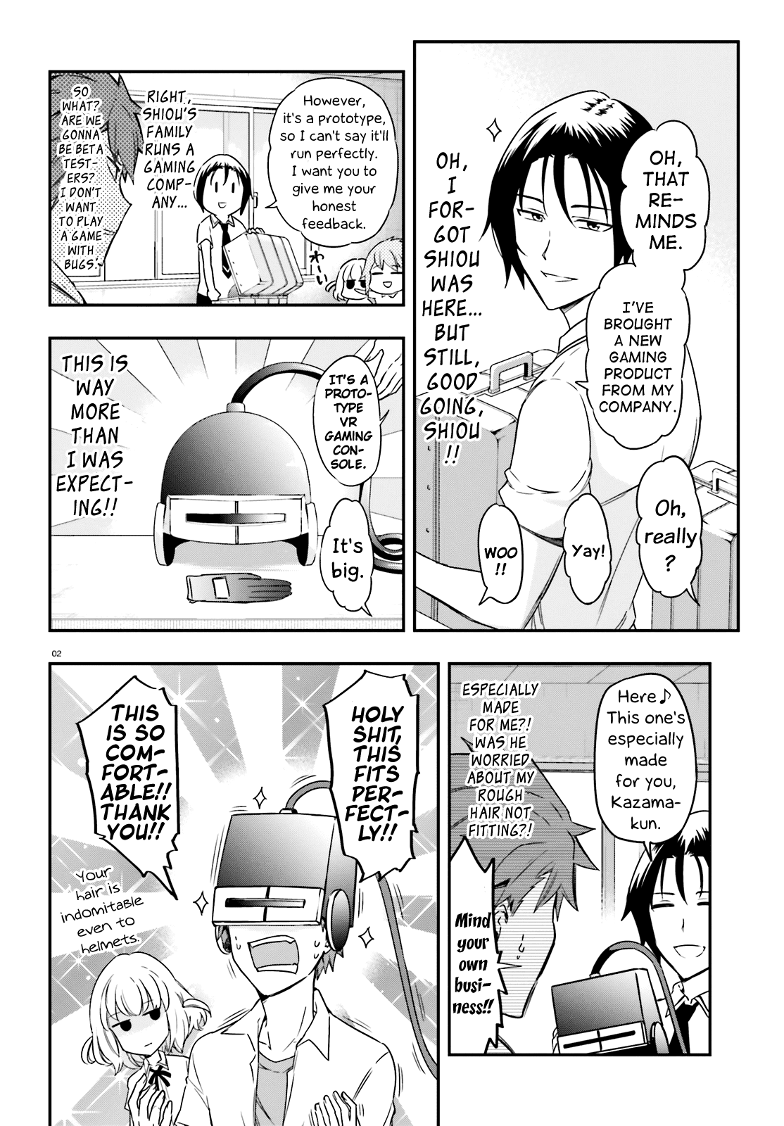 D-Frag! chapter 104 - page 2