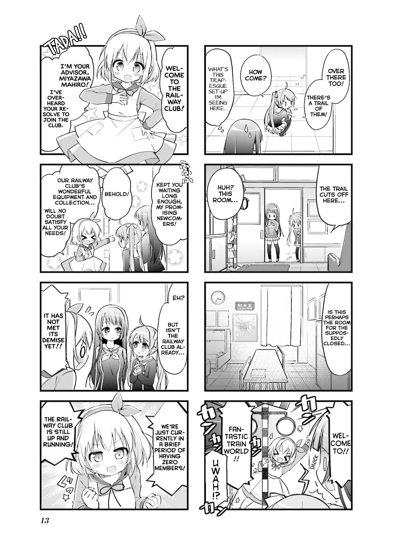 Hatsukoi*Rail Trip chapter 1 - page 5